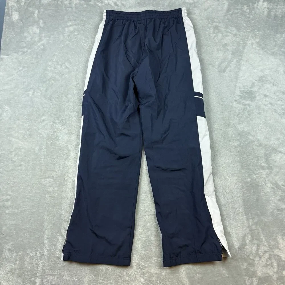 Nike Navy White Lined Windbreaker Track Pants Women’s Large
